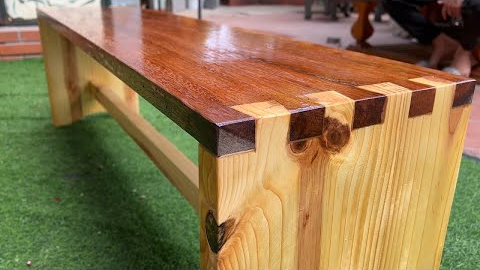 Weekend Wood Projects Ideas | How To Make A Wooden Bench For Beginners
