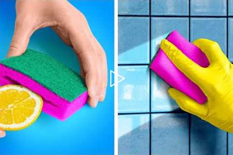 GENIUS CLEANING HACKS TO MAKE YOUR HOUSE SPARKLE