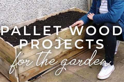 Pallet Wood Projects for the Garden