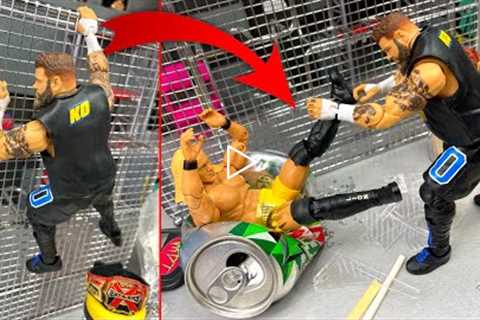 WWE ACTION FIGURE WEAPONS MADE OF HOUSEHOLD ITEMS!