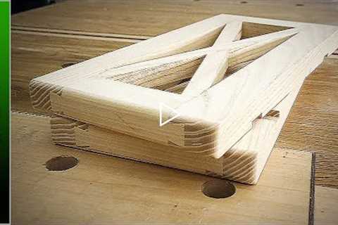 100% Woodworking 100% Satisfaction - Entryway shelf build