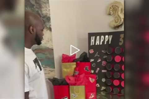 VIDEO: Chesapeake woman gets boyfriend 30 gifts for 30th birthday