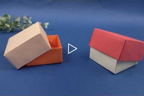 Fold A Gift Box From Paper | DIY Mint's Craft