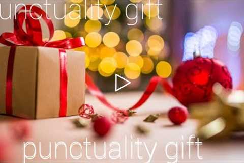 Punctuality gift🎁🎄kitty party game 🎁🎄🎈
