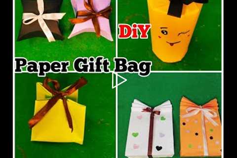 DiY Mini Gift Paper Box I Origami Gift bag I Easy paper Crafts By Sidra Art & Crafts I Easy..