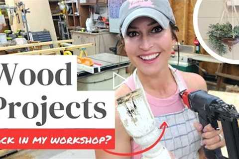 DIY scrap wood projects to make money • why I'm back in my old workshop • trash to treasure