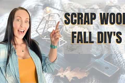 Scrap wood diy's for fall | These will have you searching for scraps | Wood diy's