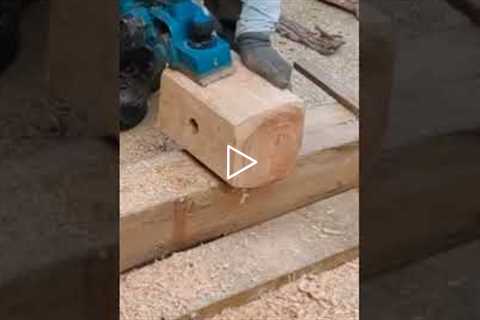 Huge DIY Wooden Mallet For The Biggest Woodworking Projects!