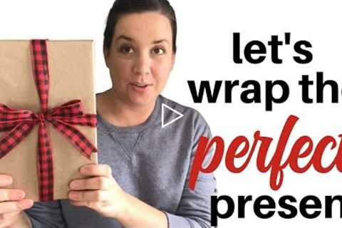 SO EASY! How to Wrap the Perfect Gift with Ribbon