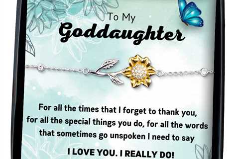 To my Goddaughter,  Sunflower Bracelet. Model 64024