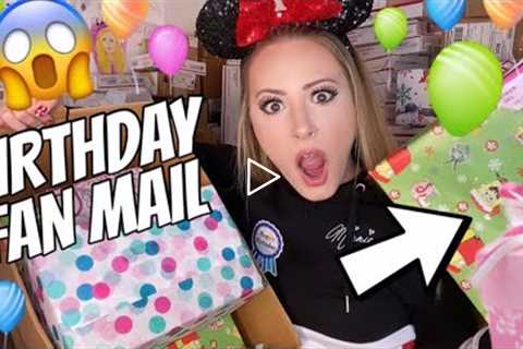 OPENING BIRTHDAY PRESENTS FROM FANS AROUND THE WORLD! 🥳🎉🎁🎈✨