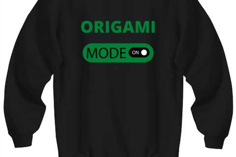 ORIGAMI, black Sweatshirt. Model 64027