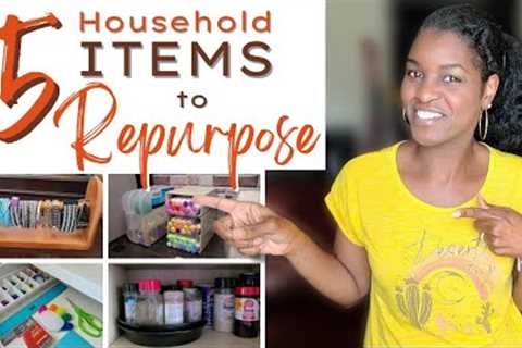 15 Household Items to Repurpose for Home Organization (Super Quick and Easy Ideas!)