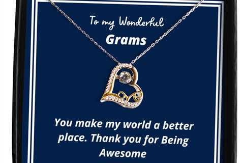 To my Grams,  Love Dancing Necklace. Model 64035