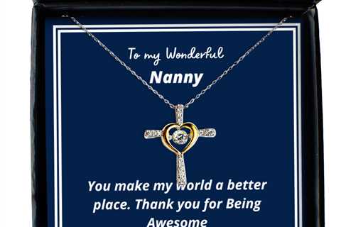 To my Nanny,  Cross Dancing Necklace. Model 64035