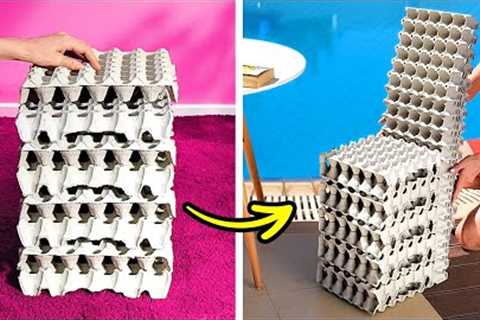 Cool Ideas With Egg Carton || Unexpected Ways To Reuse Egg Trays