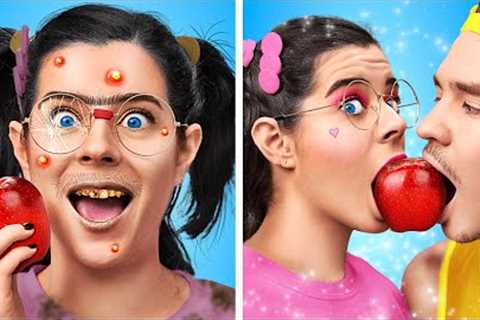 NERD Made POPULAR GUY LOVE HER! Beauty Makeover with Viral Gadgets by La La Life Games