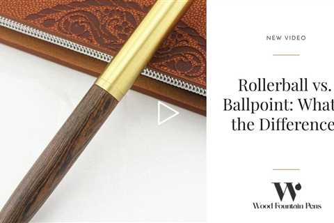 Rollerball vs. Ballpoint: What’s the Difference?