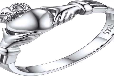 TOP 7 BEST SELLING CLADDAGH RINGS ON AMAZON!  MANY WITH FREE SHIPPING, ONE DAY SHIPPING. PLUS..