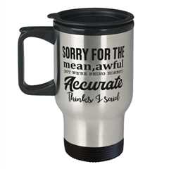 Sorry for the mean, awful...,  Travel Mug. Model 60049