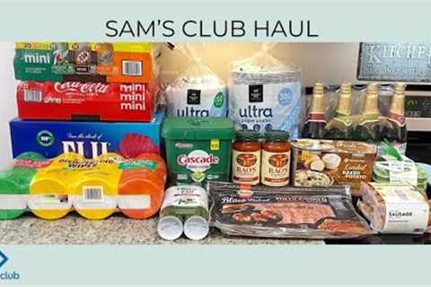 SAM’S CLUB HAUL | STOCKING UP | GROCERIES | HOUSEHOLD GOODS