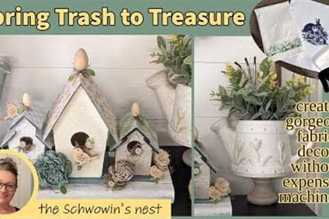 🐦SPRING TRASH TO TREASURE DECOR IDEAS!!~Birdhouse DIY~Watering Can Makeovers~DIY Home Decor Crafts