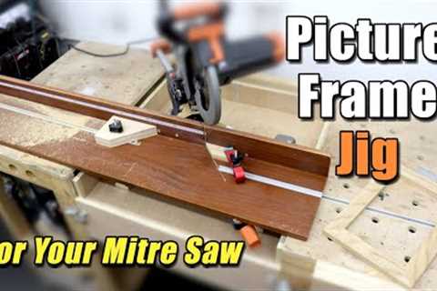 Simple Picture Frame Jig For Your Mitre Saw