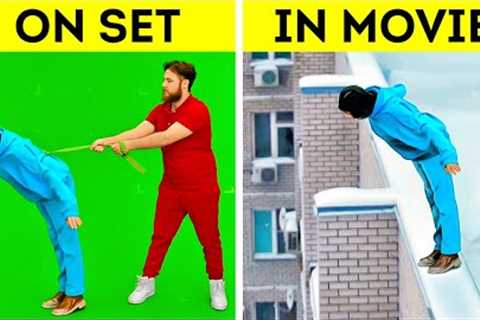 Amazing Behind The Scenes Tricks || Cool Things You Can Do With A Green Screen