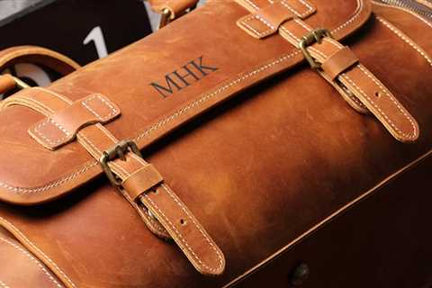 Groomsmen Gifts Idea: A Personalized Duffle Bag for the Guys