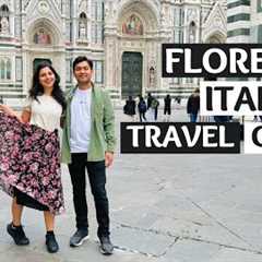 Italy Travel Itinerary | Top Things To Do In Florence | Florence Travel Guide | 4K | Hindi Vlog