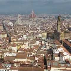 4K Drone Video over Florence (Firenze-Toscana) Italy 2022