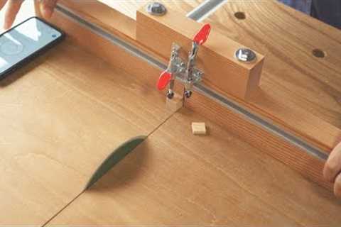 Top 10  Table saw sled Hacks / Diy woodworking