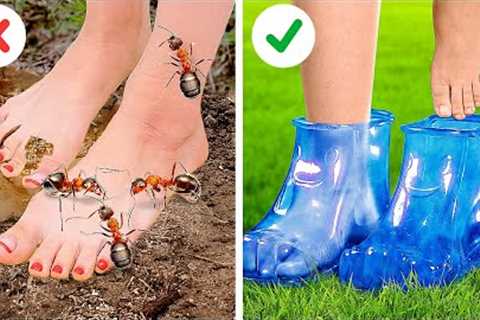 INCREDIBLE HACKS TO KEEP YOUR FEET NICE || Comfortable DIY Shoes