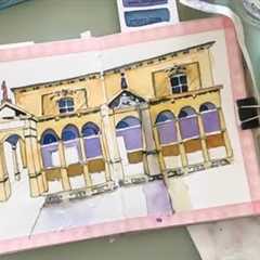 Mapcrunching in Italy | Painting a basilica #artvlog