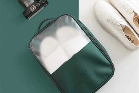 branded shoe bag