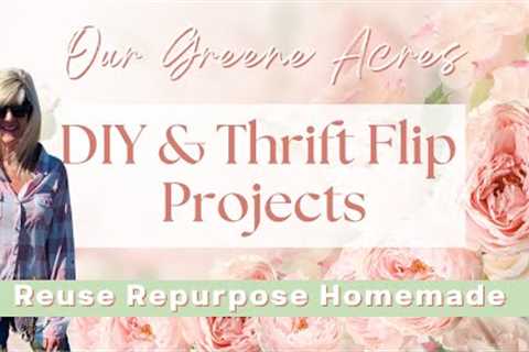 REUSE, REPURPOSE, HOMEMADE! DIY & THRIFT FLIP PROJECTS #thrifting #diy