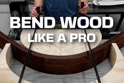 Bending wood for furniture...tips, tricks and techniques.