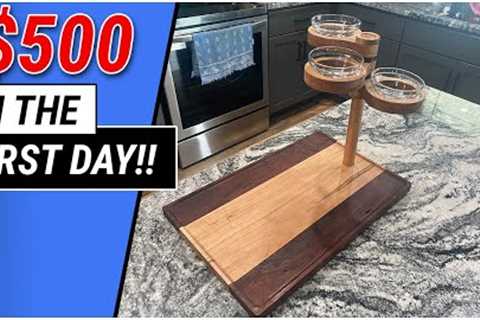 Amazing Woodworking Project That Sells | 8 Orders On Day One