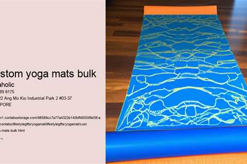 custom yoga mats bulk