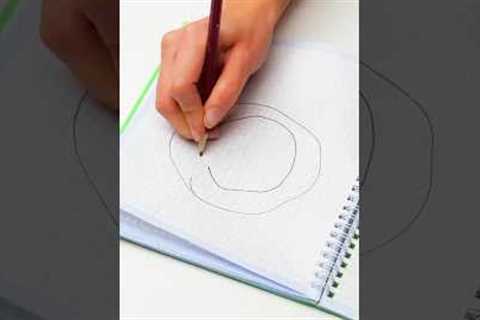 How to draw even circle #shorts