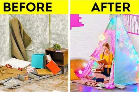 EXTREME ROOM MAKEOVER || Budget Hacks To Upgrade Your Bedroom