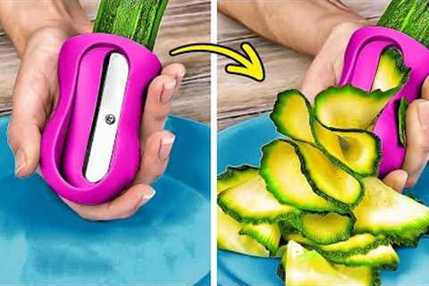 How to Peel And Cut Veggies And Fruits Like a Pro 🥕🍅🥒