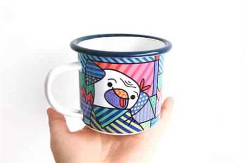 enamel mug printing