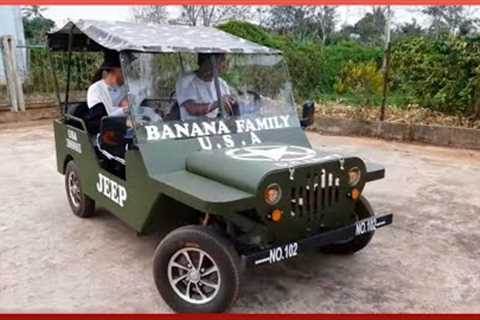 Man Builds Amazing JEEP Car Replica with his Own Hands! | by @2TDIY