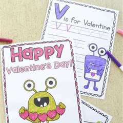Free Printable Valentine’s Day Coloring Pages for Kids