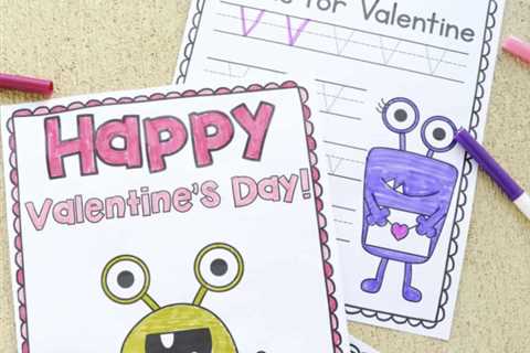 Free Printable Valentine’s Day Coloring Pages for Kids