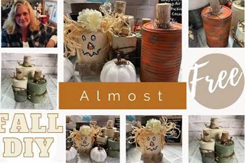 Basically FREE | Fall decor | DIY | Using household items