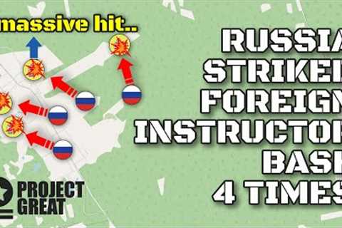 Massive Hit. Russia Strikes Huge Foreign Instructor Training Base Four Times | Avdiivka &..