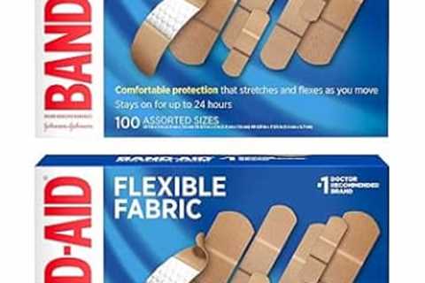 Band-Aid Brand Sterile Flexible Fabric Adhesive Bandages, 100 count only $5.72 shipped!