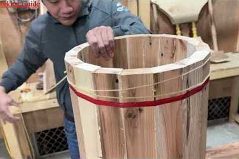 Unique Creative Idea In Carpentry With Mr. Manh || Pallet Wood Recycling Project